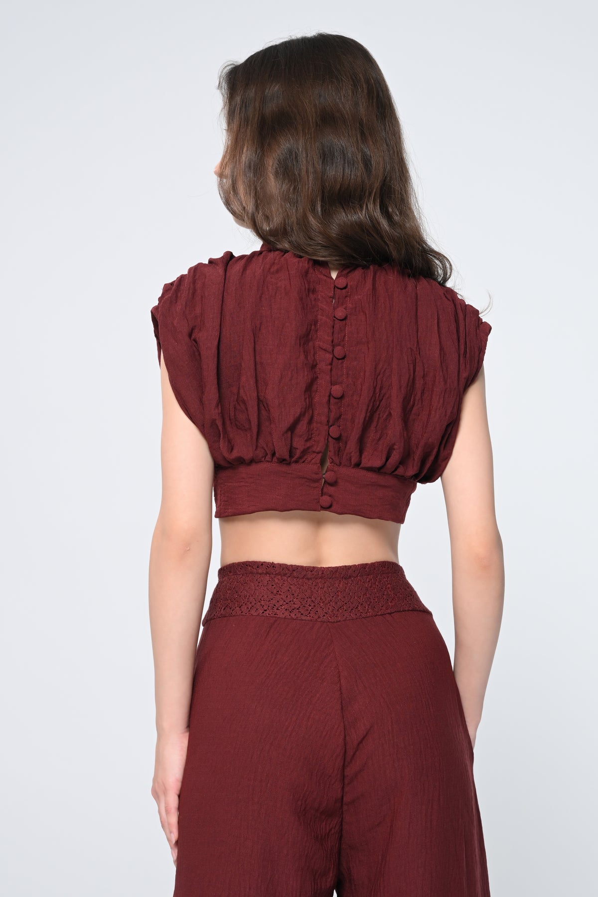 Bordeaux Luxe Co-Ord Set
