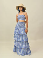 Blue Printed Co-Ord Set