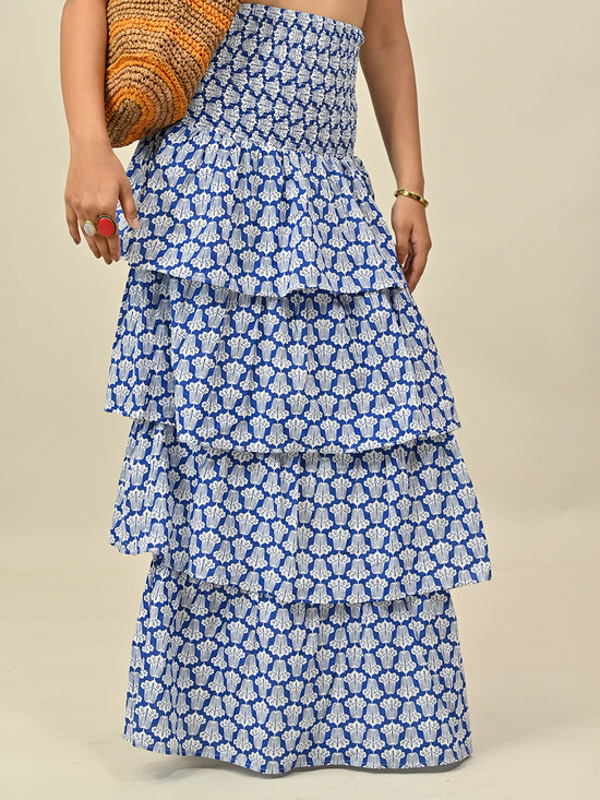 Blue Printed Co-Ord Set