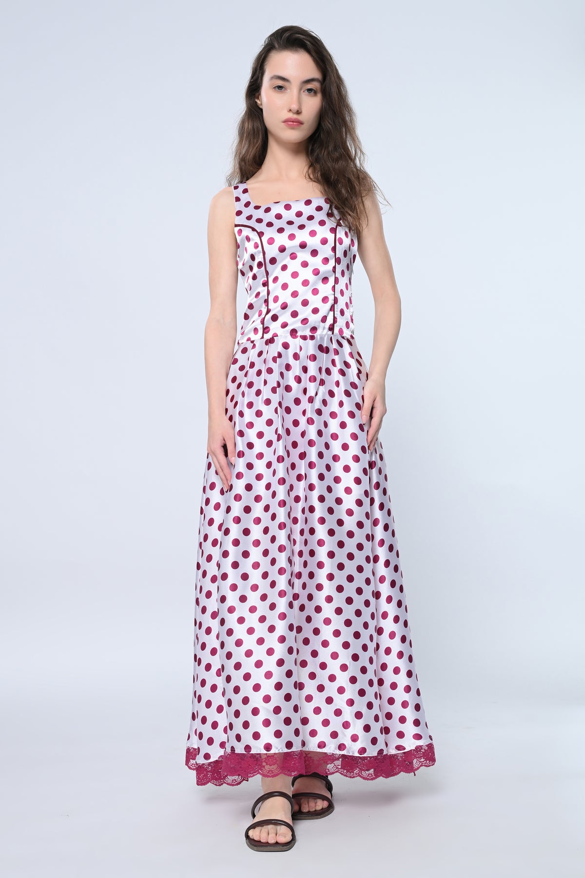 Polka Princess Maxi dress