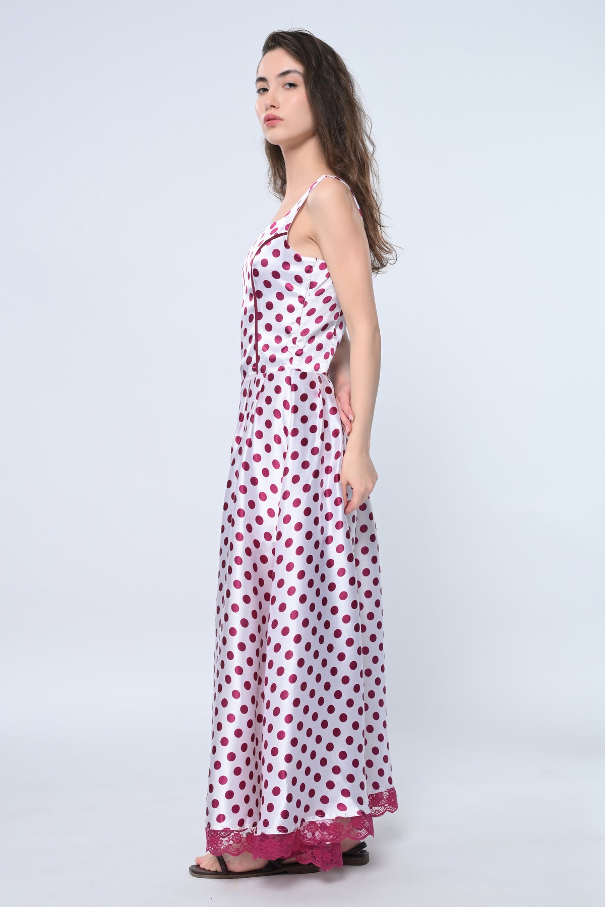 Polka Princess Maxi dress