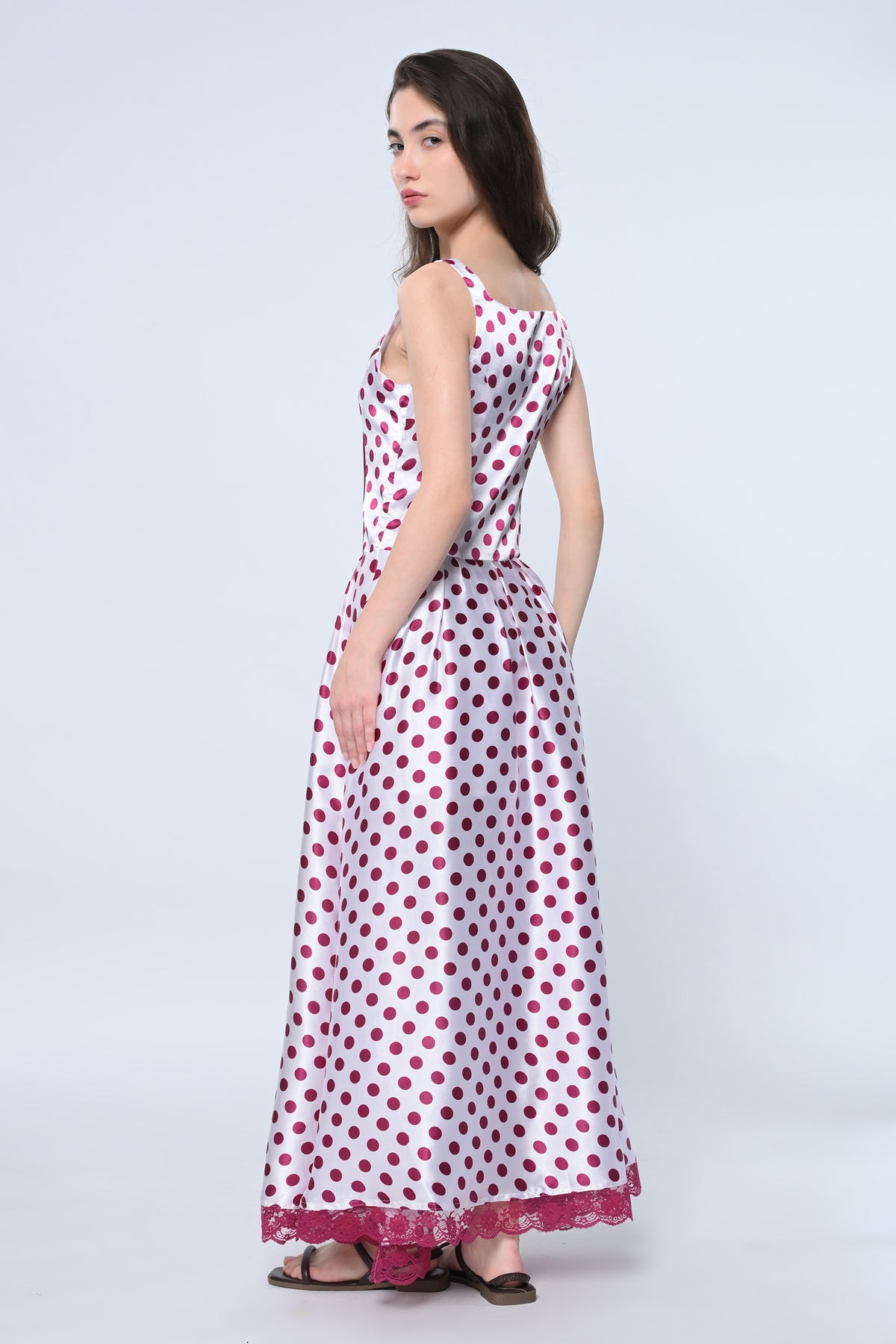 Polka Princess Maxi dress