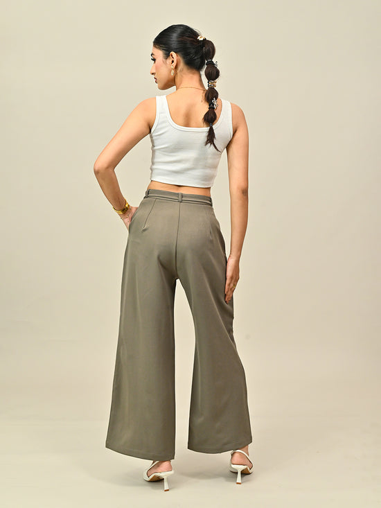 Grey Drawstring Pants