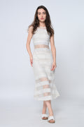 Sculpted Crochet Dress