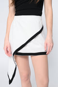 White Asymetrical Skirt
