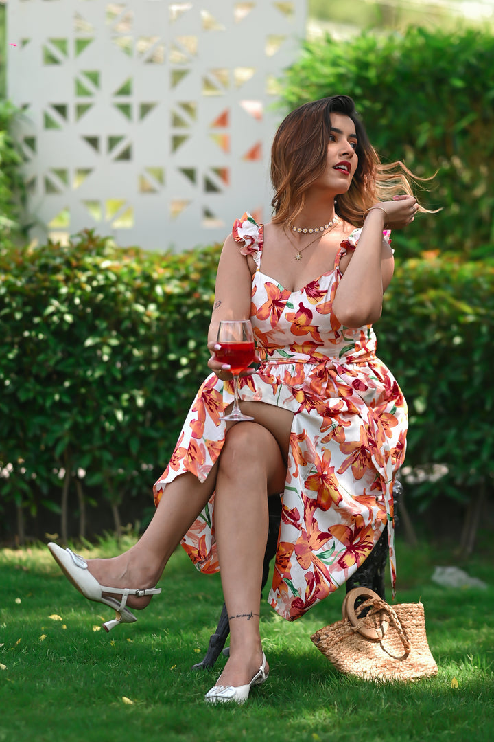 Orange Blossom Spritz Dress