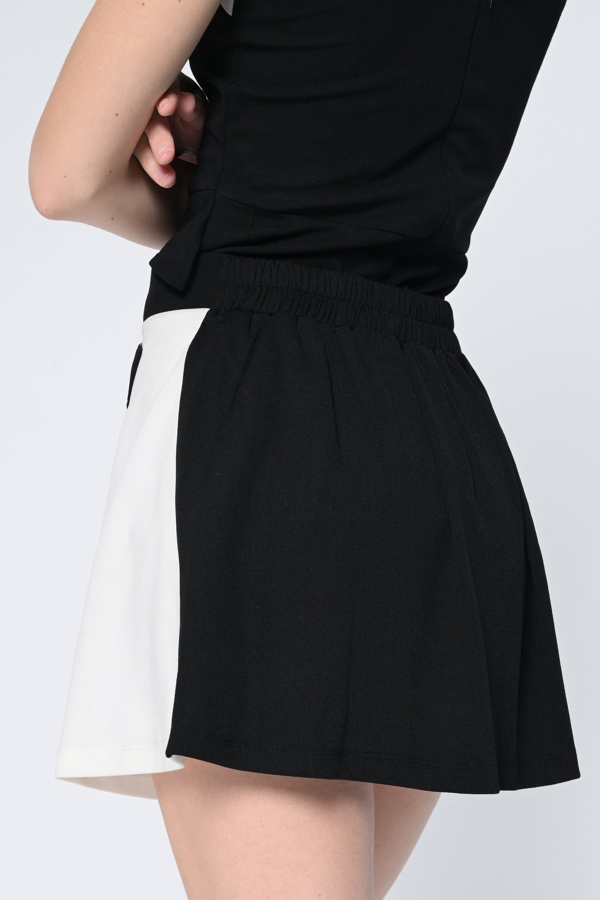 Black And White Mini Skirts