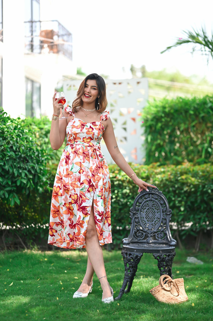 Orange Blossom Spritz Dress