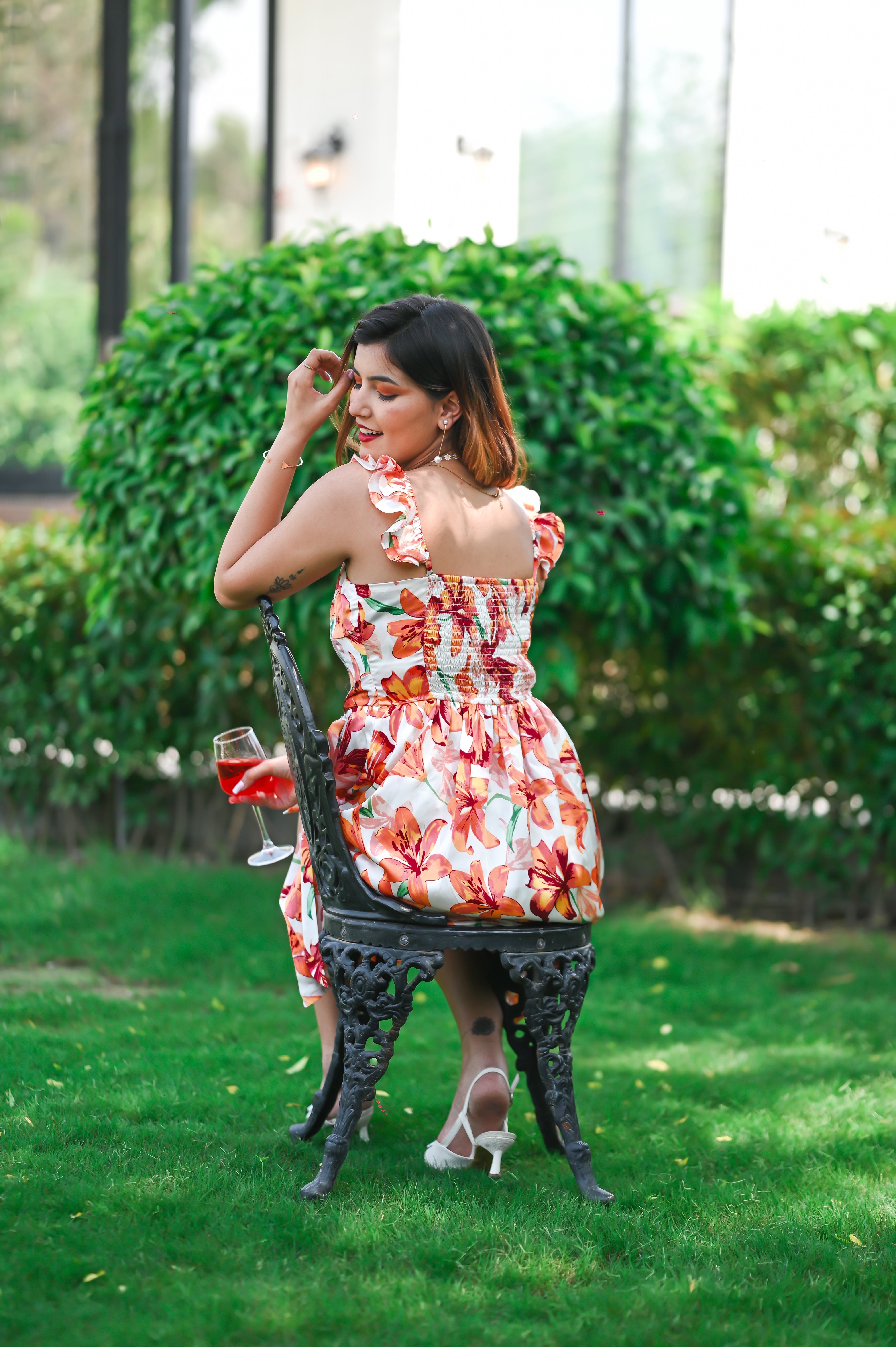 Orange Blossom Spritz Dress