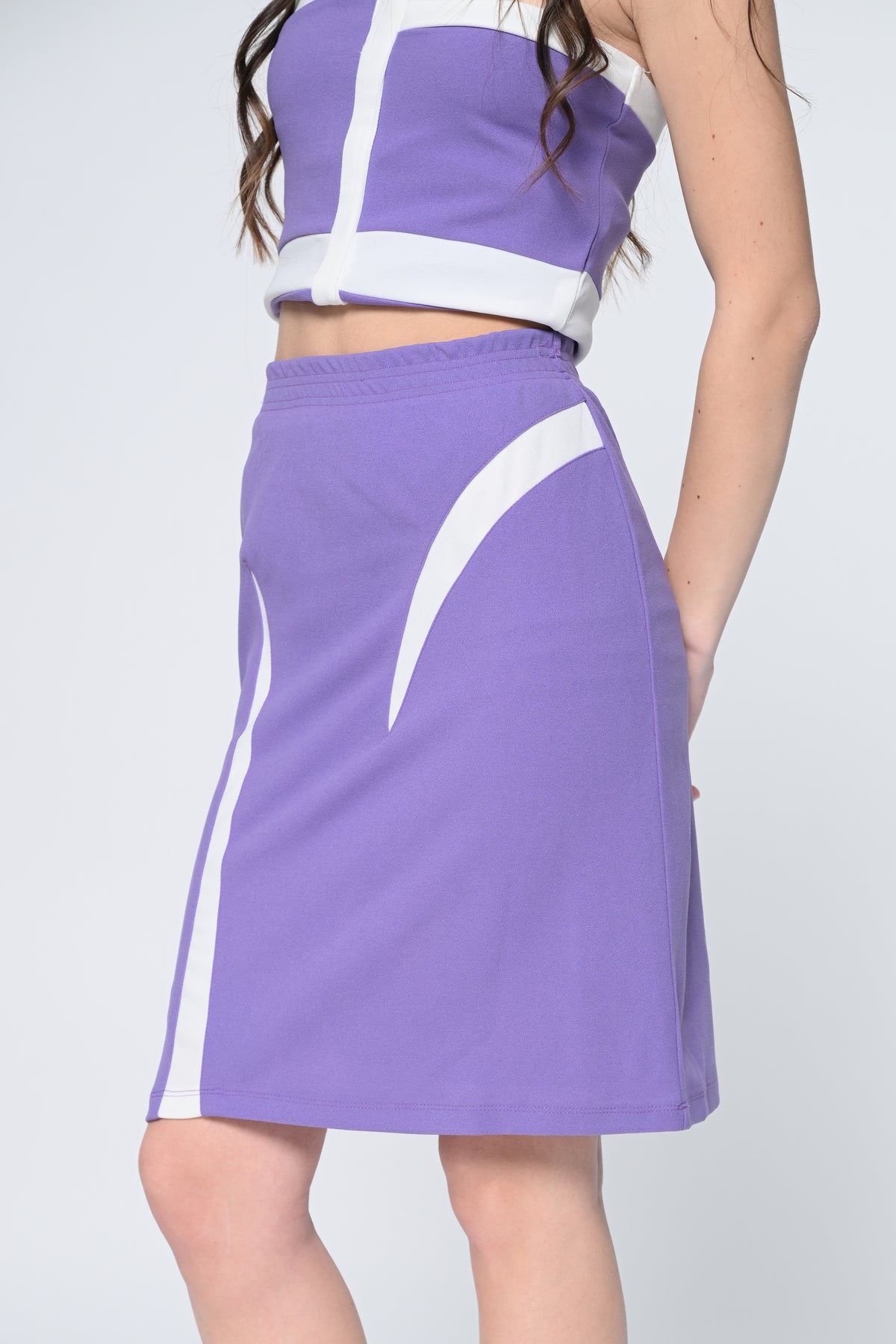 Lavender Mini Skirt