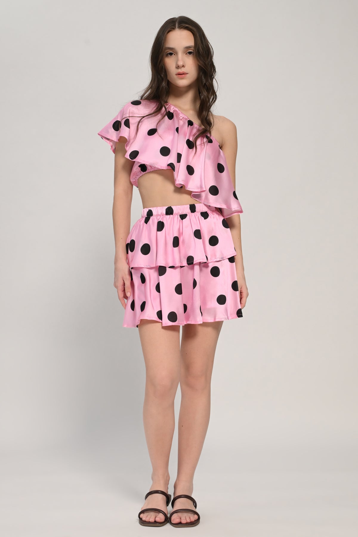 Playful Pink Polka Co-ord set