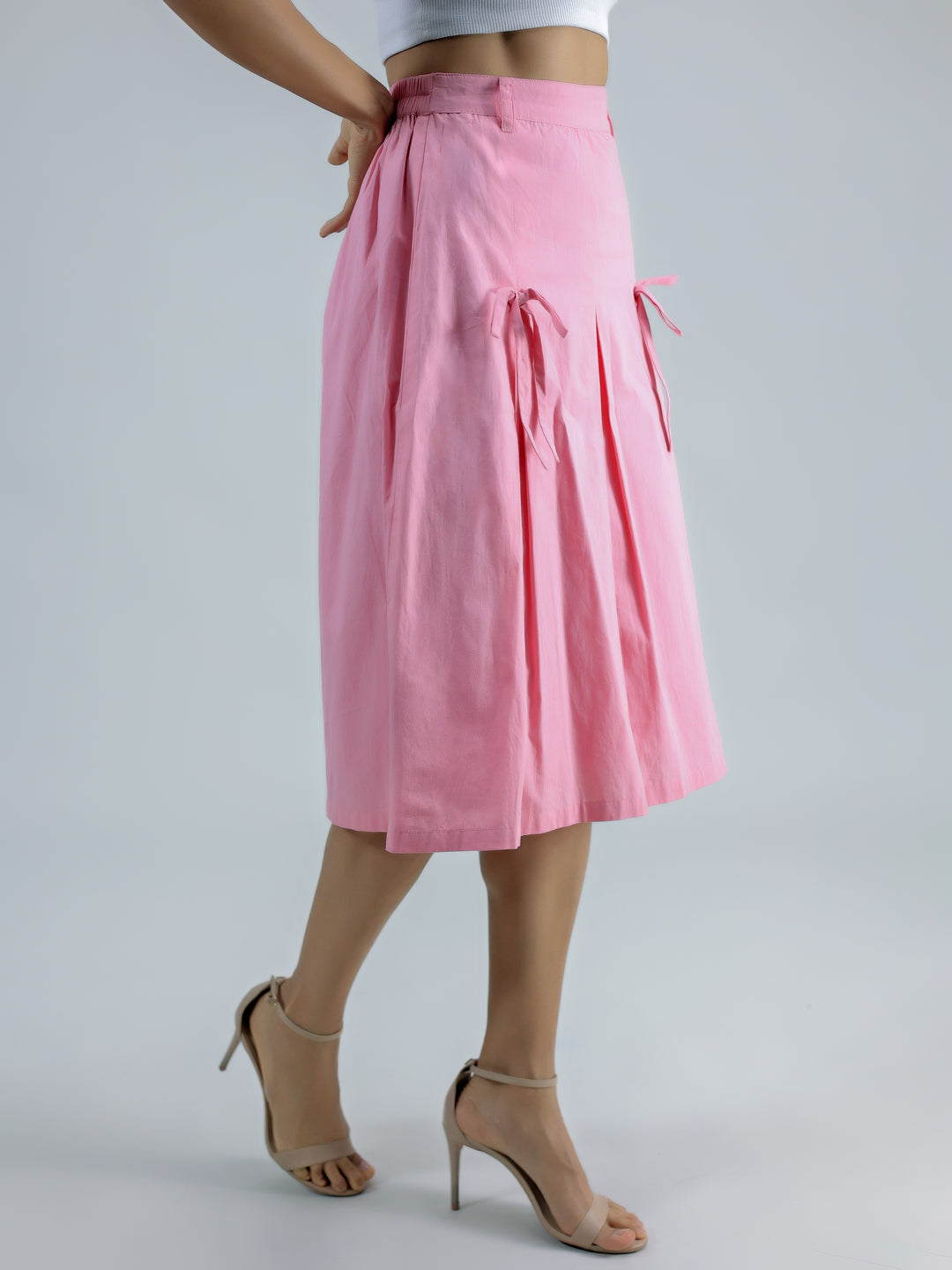 PINK BOW SKIRT