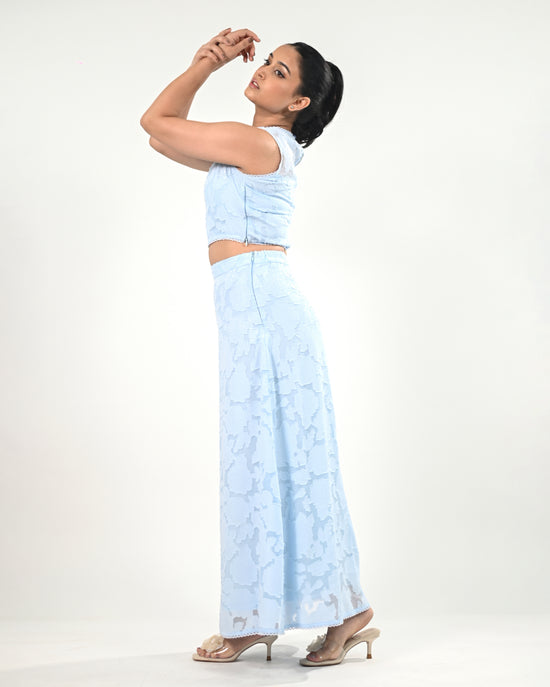 Sky Blossom Co-ord Set