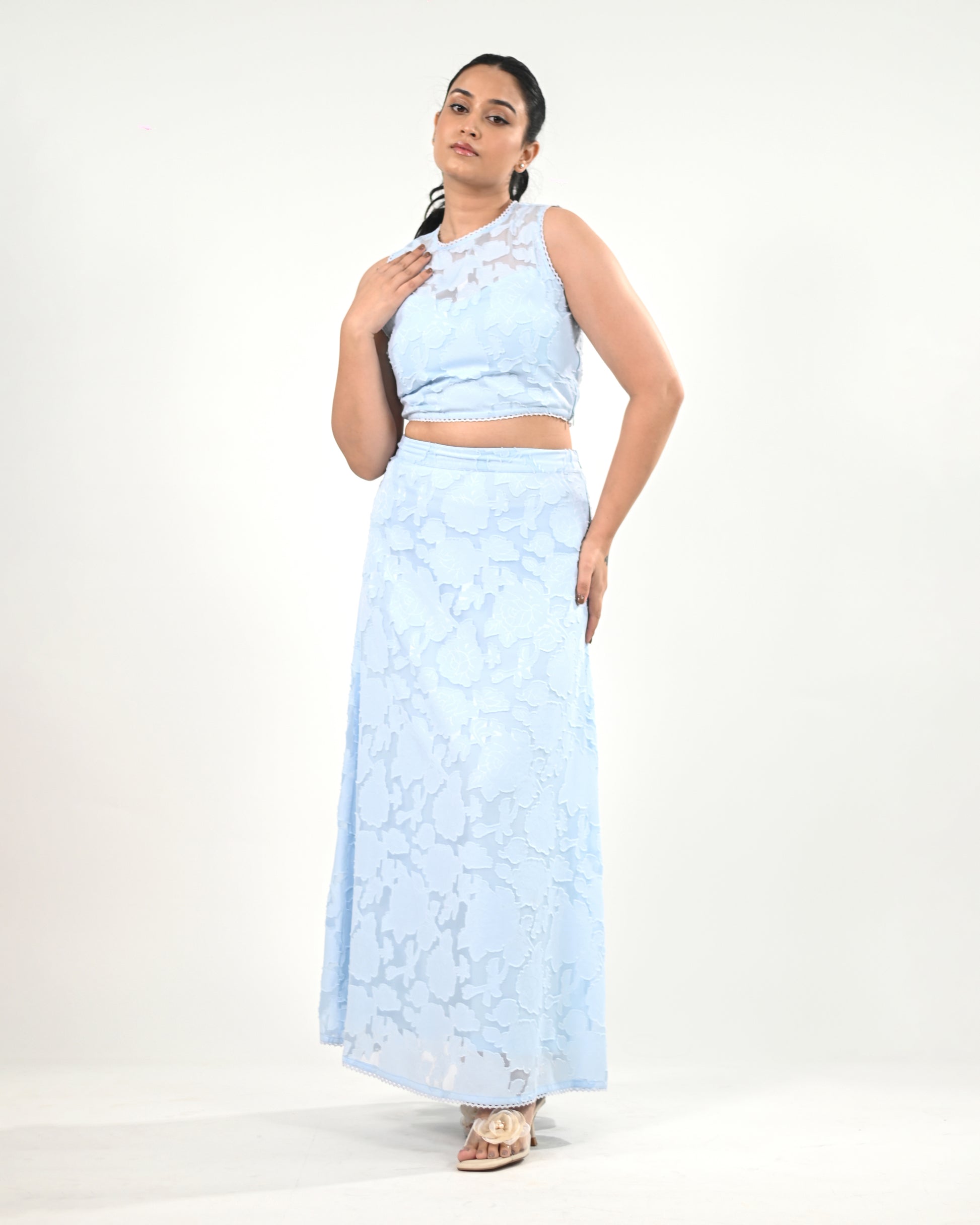 Sky Blossom Co-ord Set