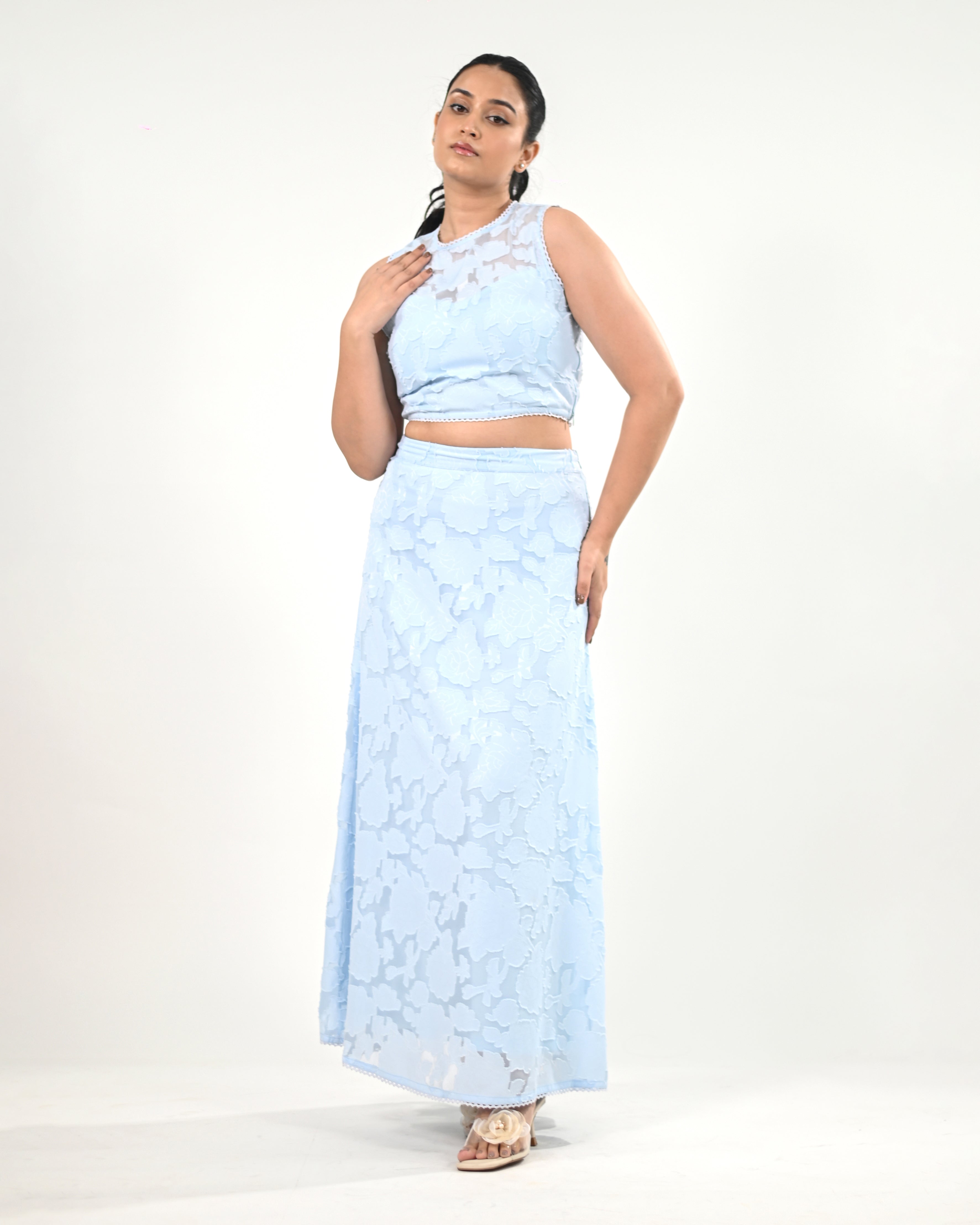 Sky Blossom Co-ord Set