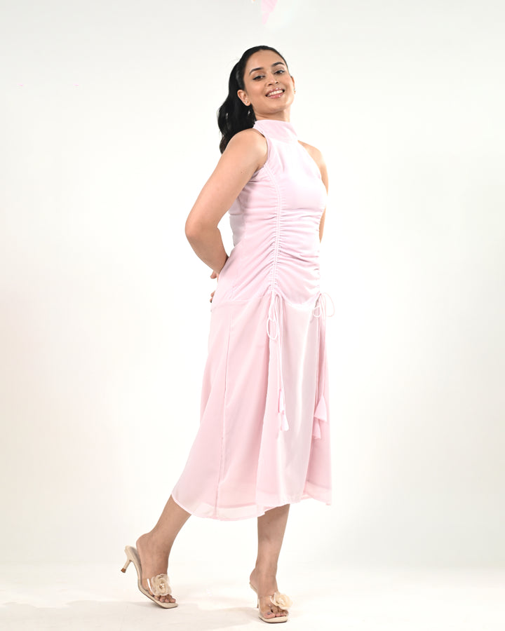 Blush Serenity Midi Dress