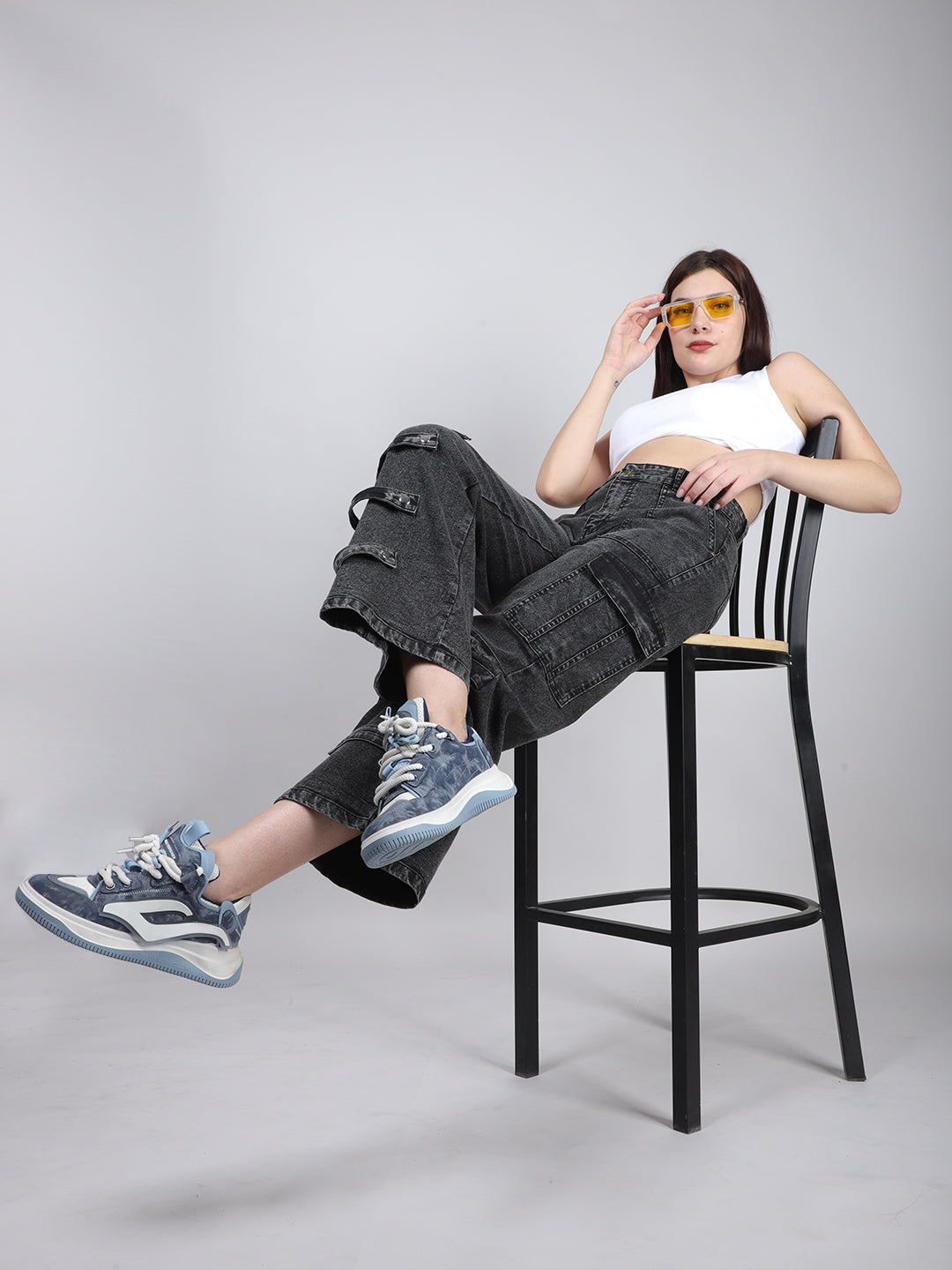 Cargo Six Pocket Denim Jeans