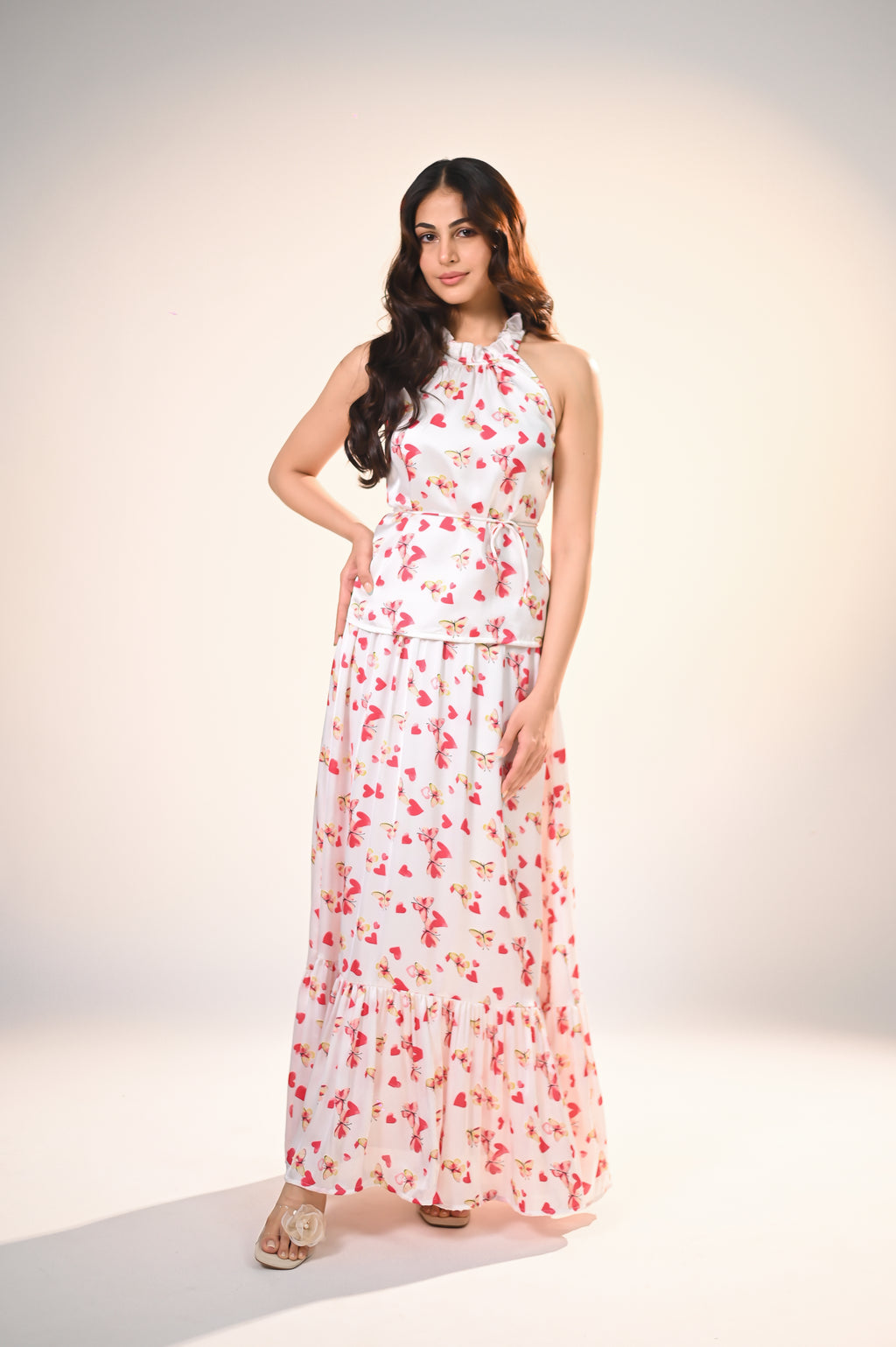 Butterfly Print Co-ord Set
