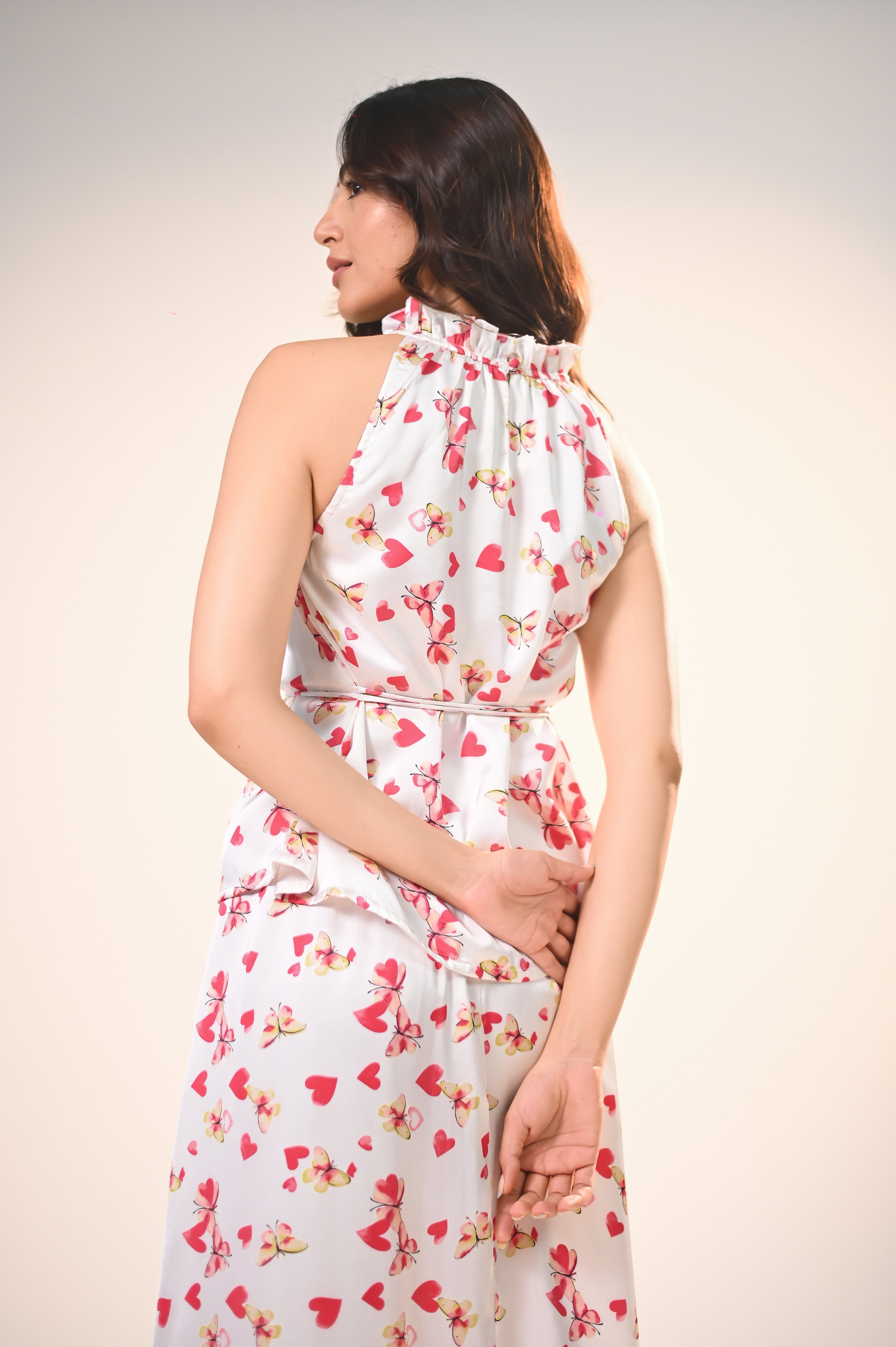Butterfly Print Co-ord Set