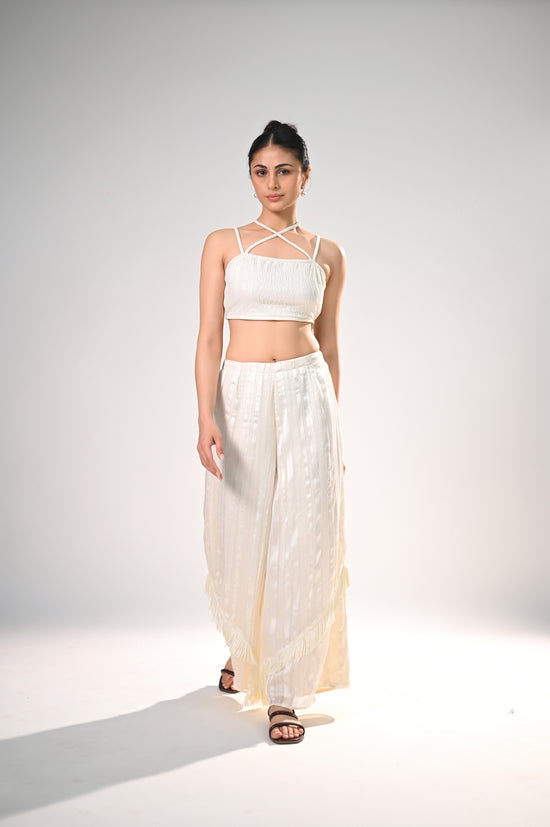 Boho-Glam Criss-Cross Co-ord Set