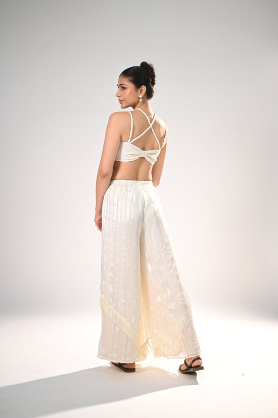 Boho-Glam Criss-Cross Co-ord Set