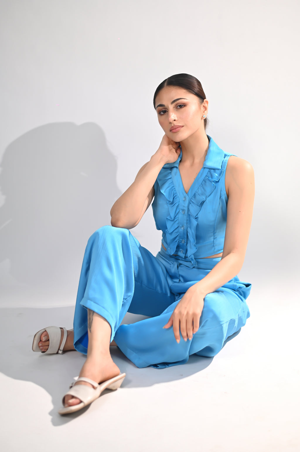 Sky Blue Serenity Co-ord Set