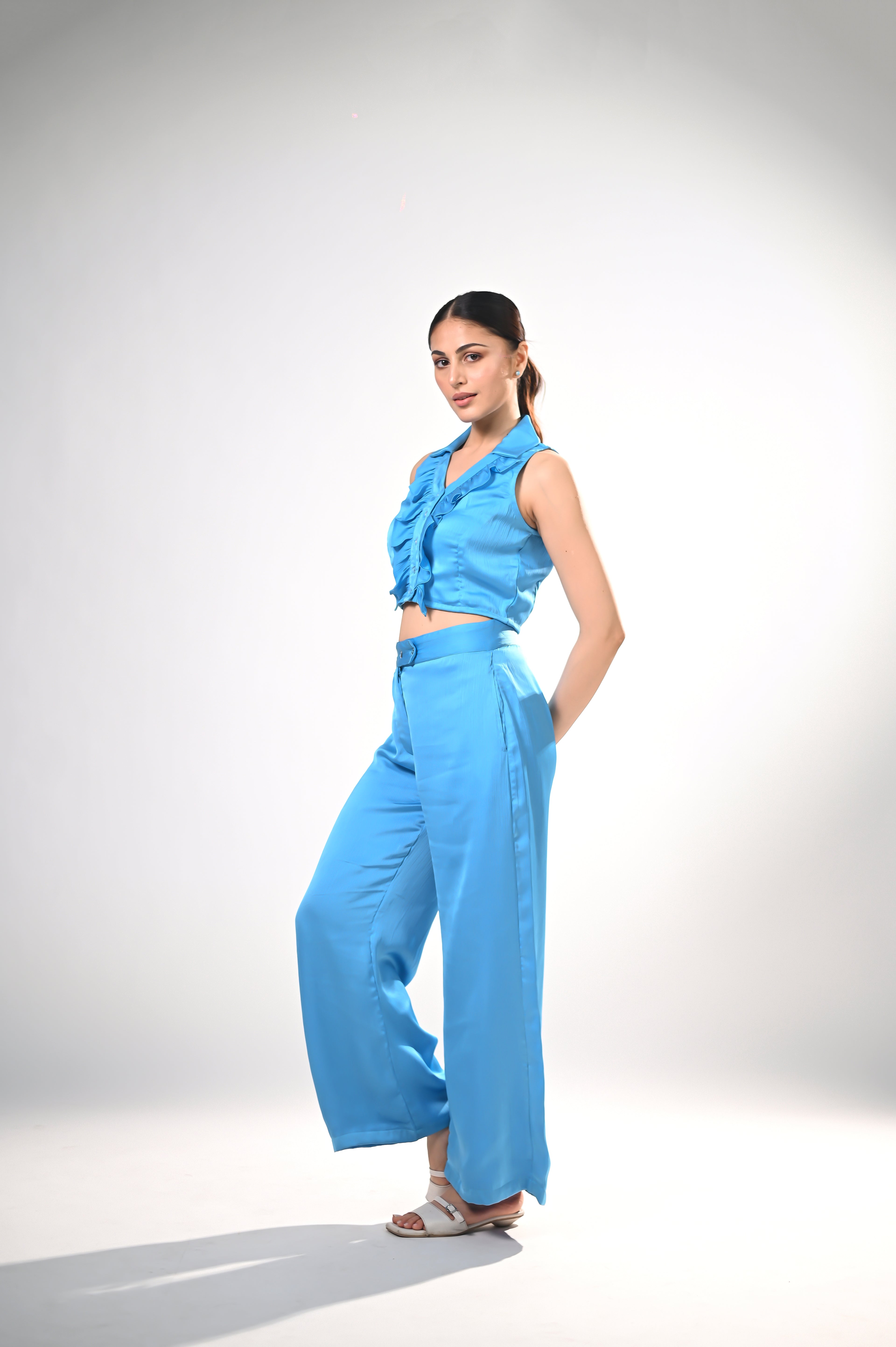 Sky Blue Serenity Co-ord Set