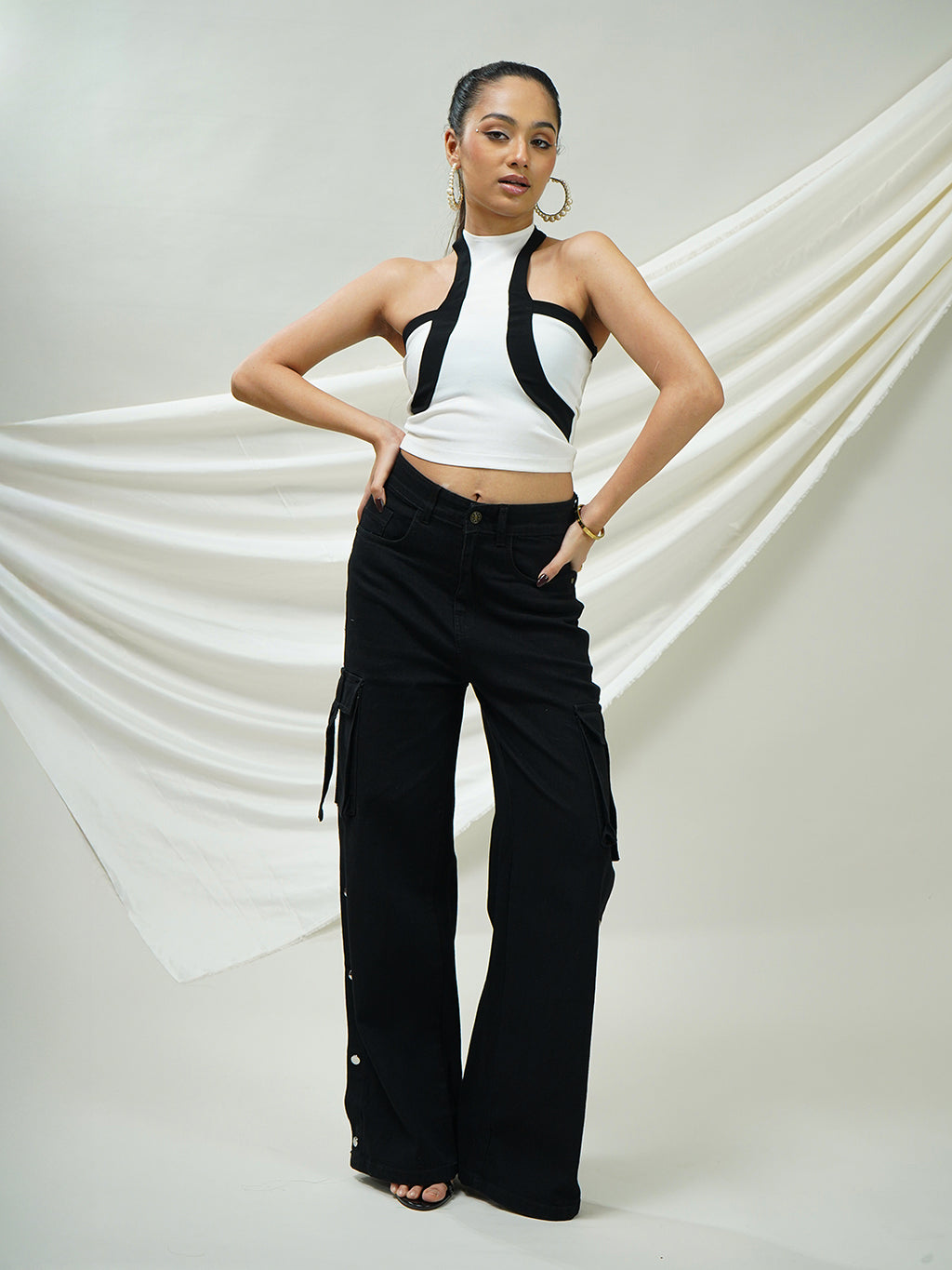 Noir Edition Flare Denim