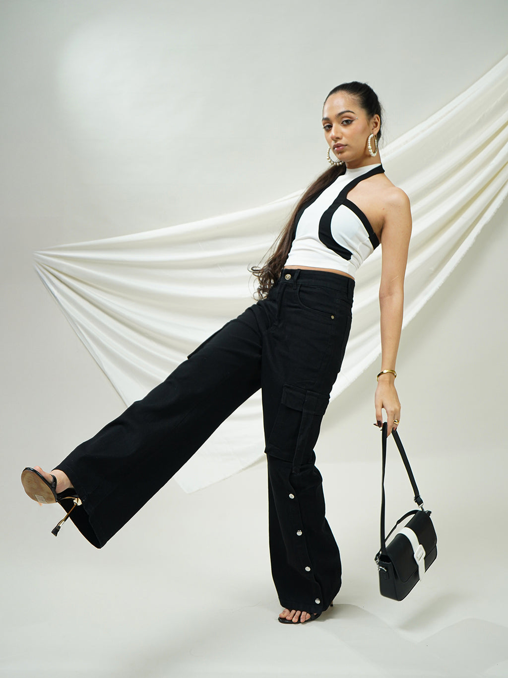 Noir Edition Flare Denim