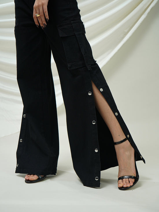 Noir Edition Flare Denim