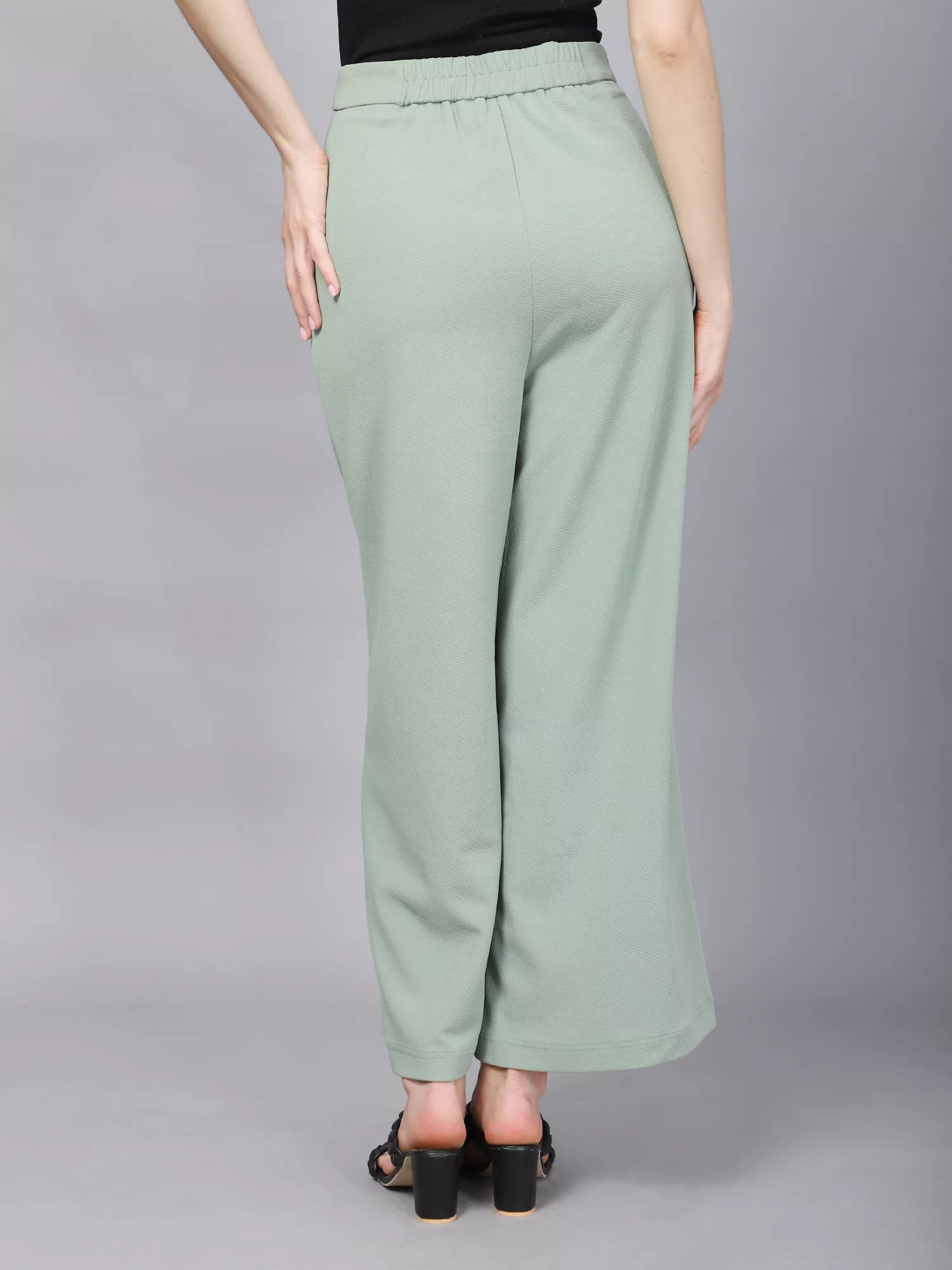 Sea Green Parallel Trousers