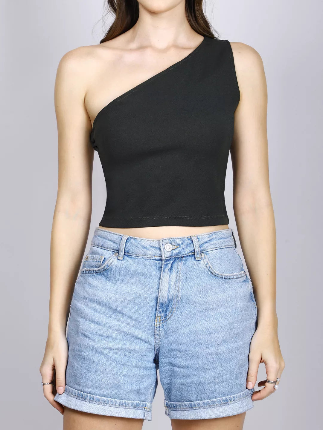 Olive Back Knot Top