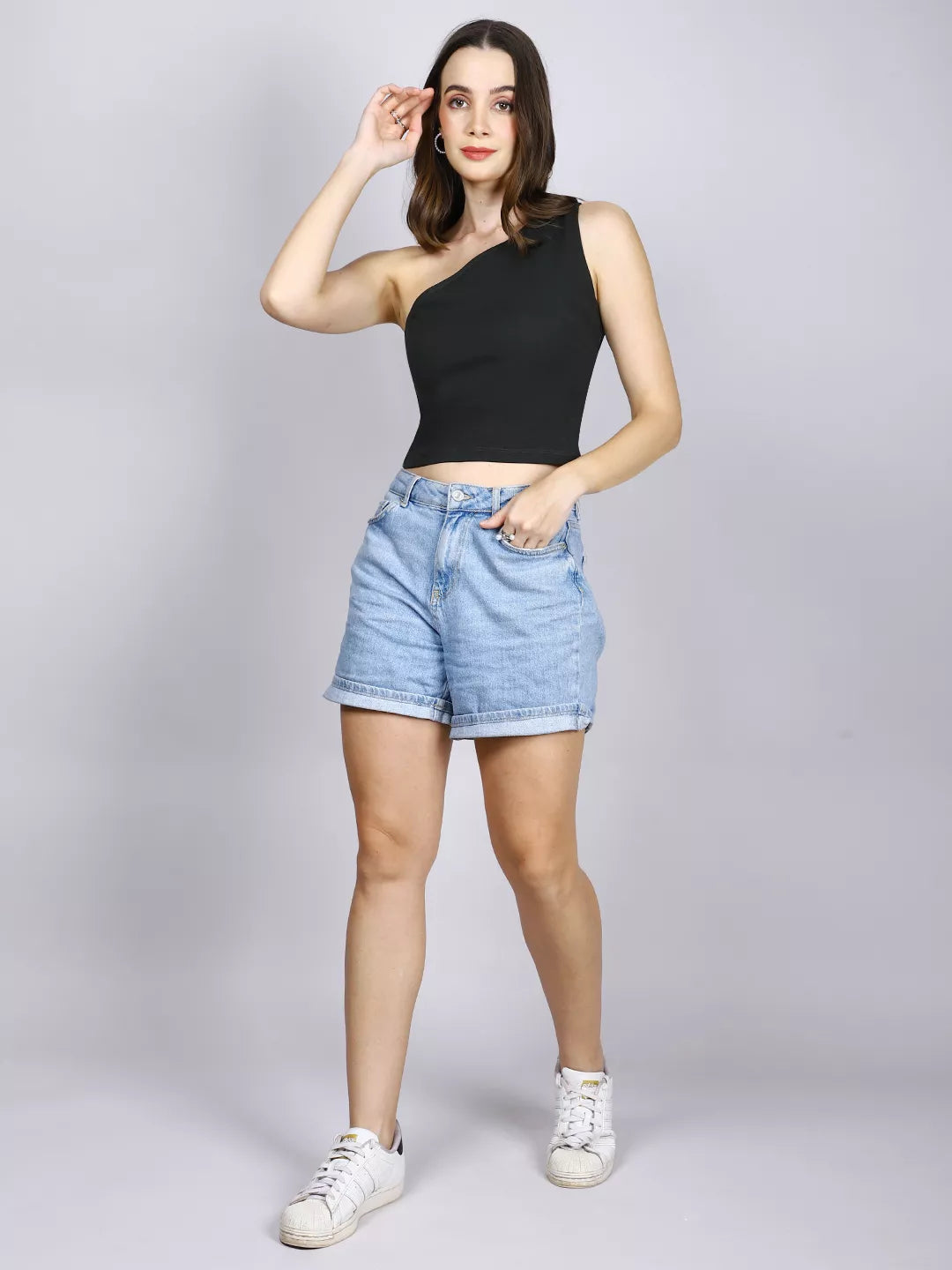 Olive Back Knot Top