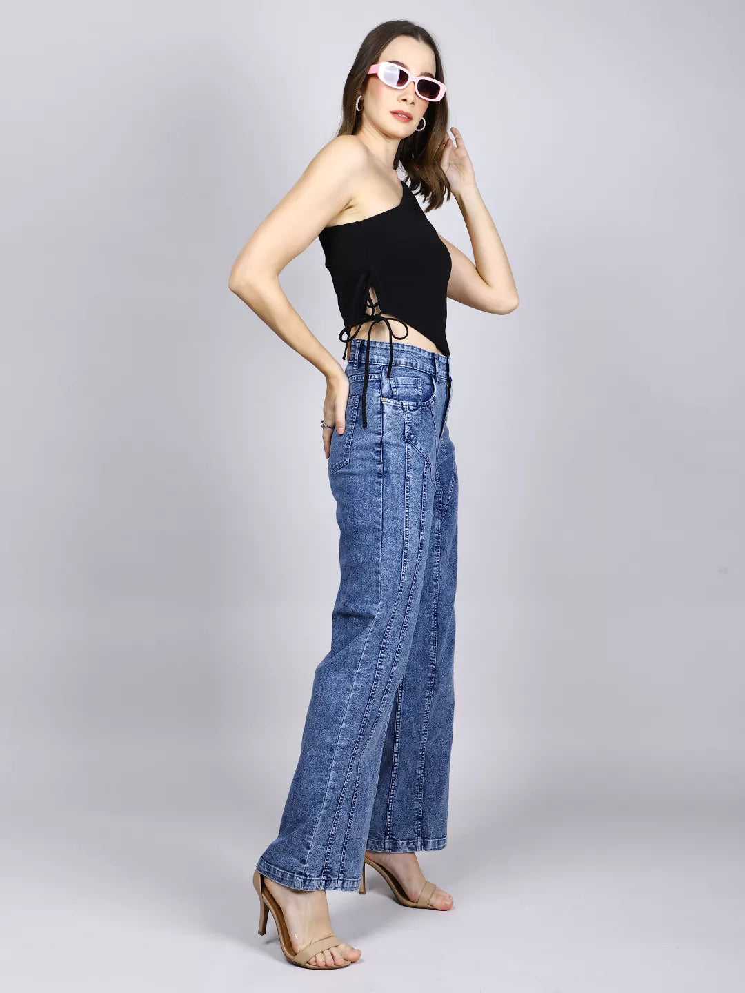 Black Tie Crop Top