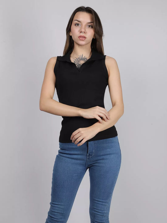 Rip Collar Top
