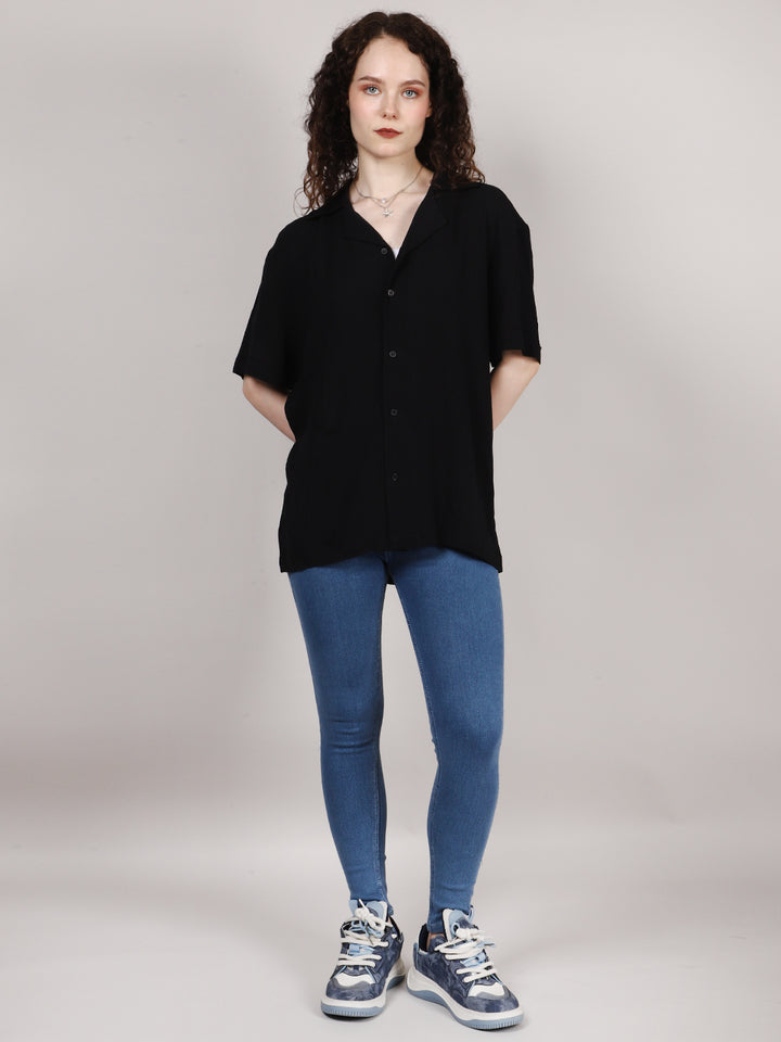 Black Relax Fit Shirt