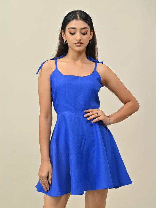 Royal Blue Strappy Dress