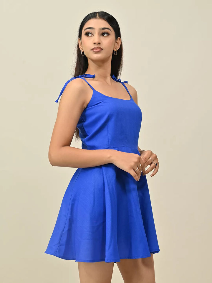 Royal Blue Strappy Dress