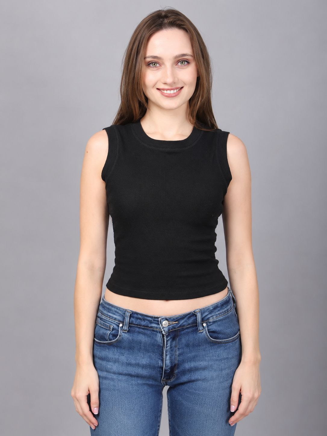 Black Rib Top