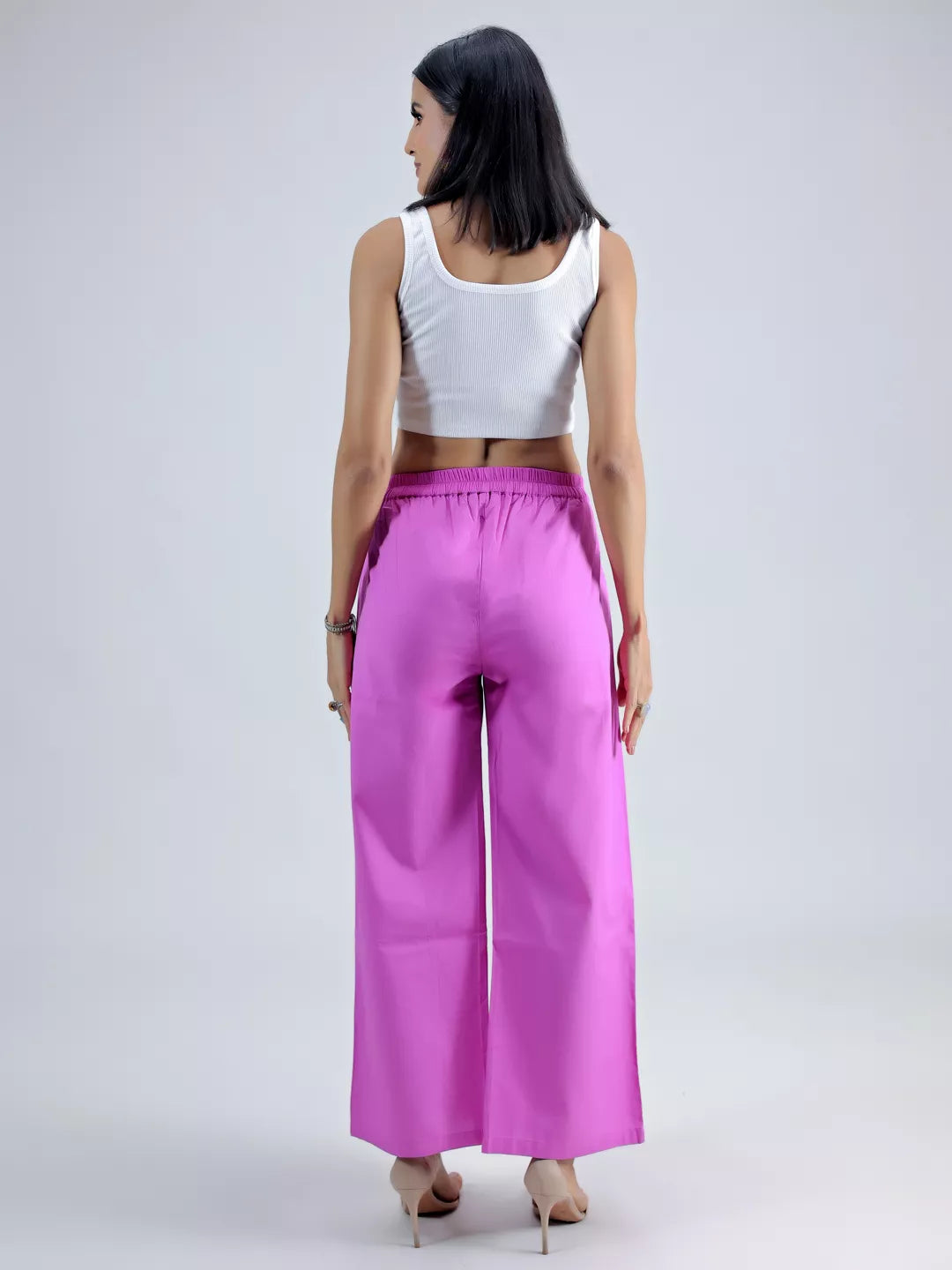 Pink Pleated Pant