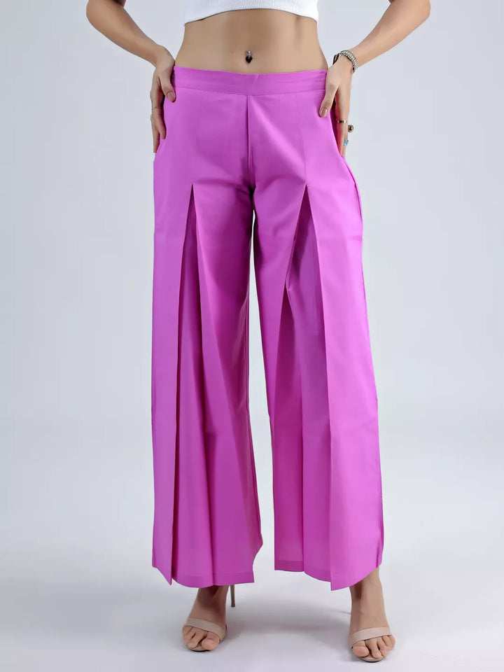 Pink Pleated Pant