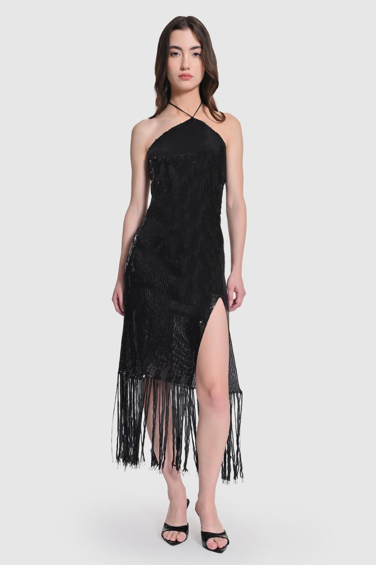 Eclipse Elegance Sequin Dress