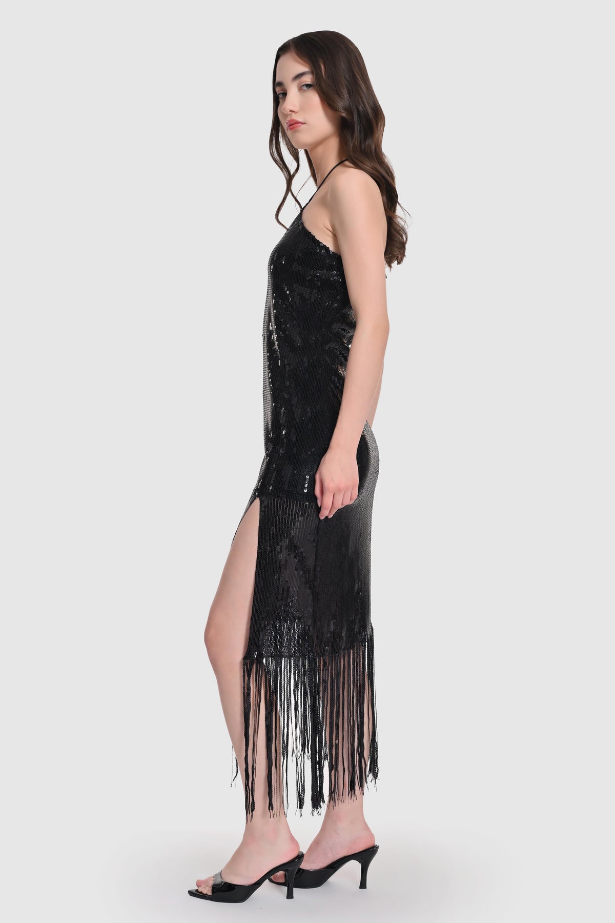 Eclipse Elegance Sequin Dress
