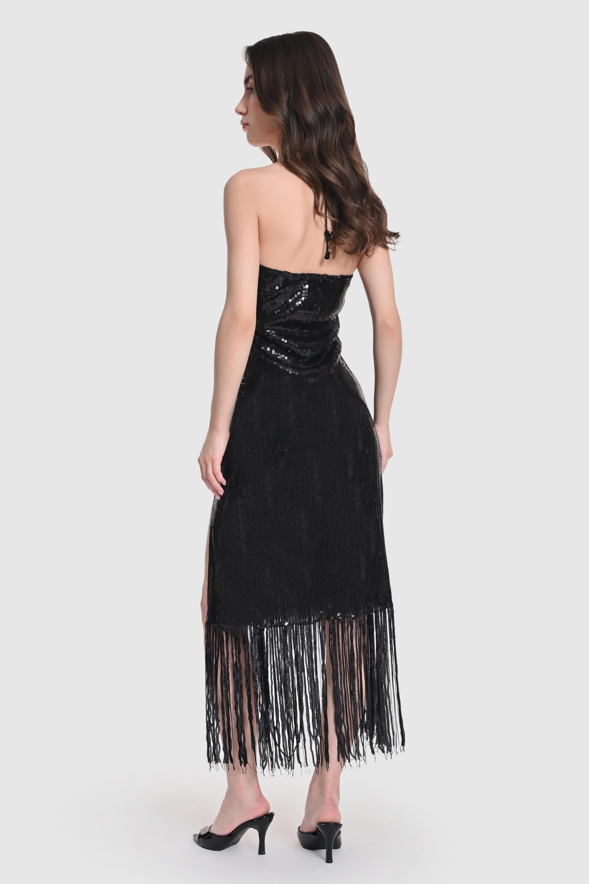 Eclipse Elegance Sequin Dress