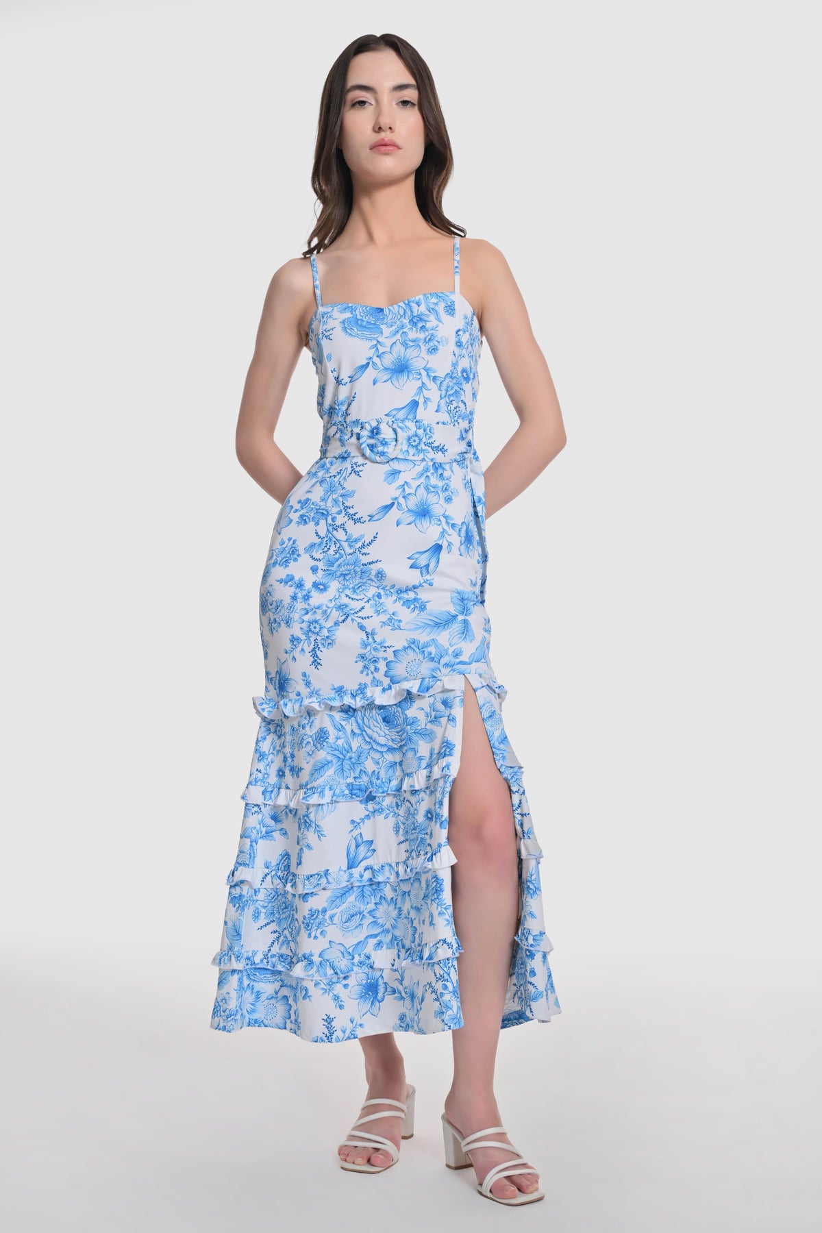 Floral Symphony Dress