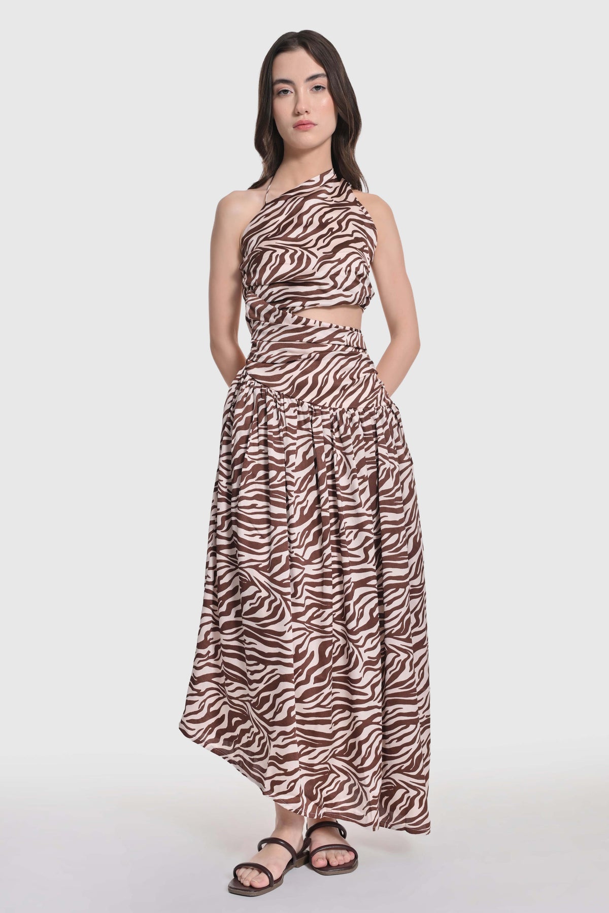 Mocha Mirage Dress