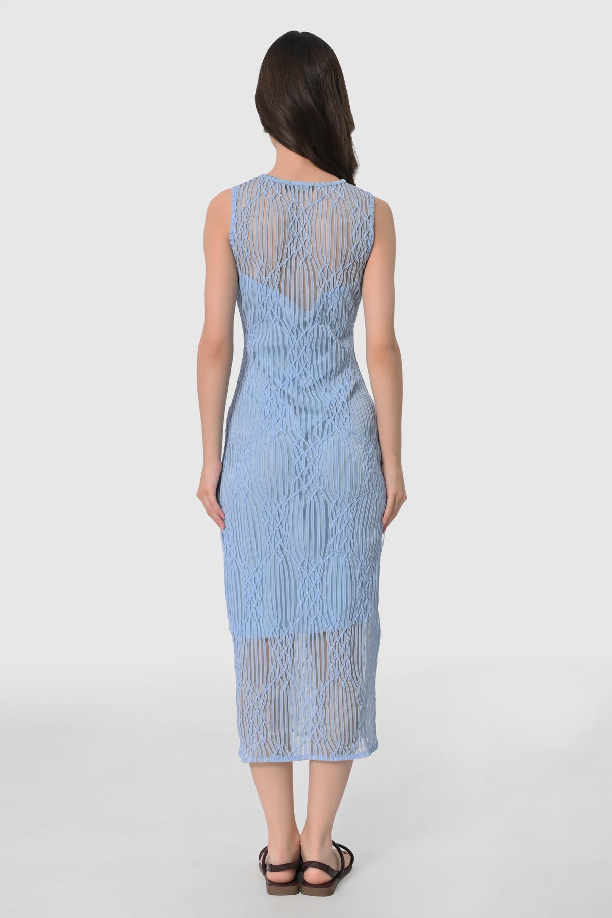 Linear Grace Bodycon Dress