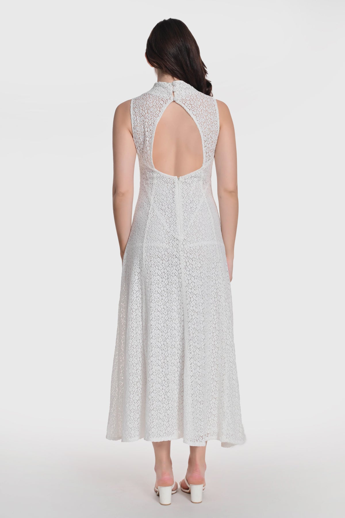 Ivory Whisper Maxi Dress