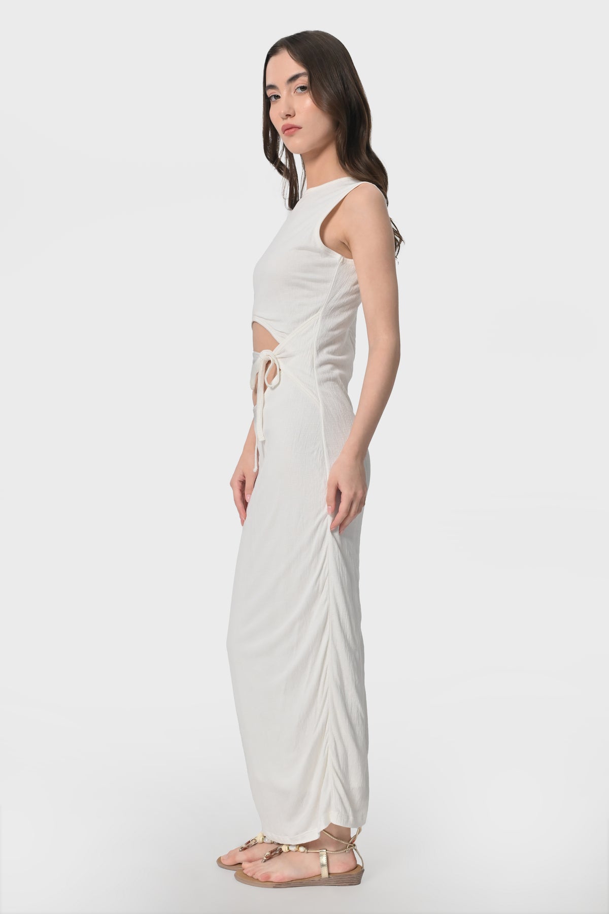 Coconut Cream Bodycon Dress