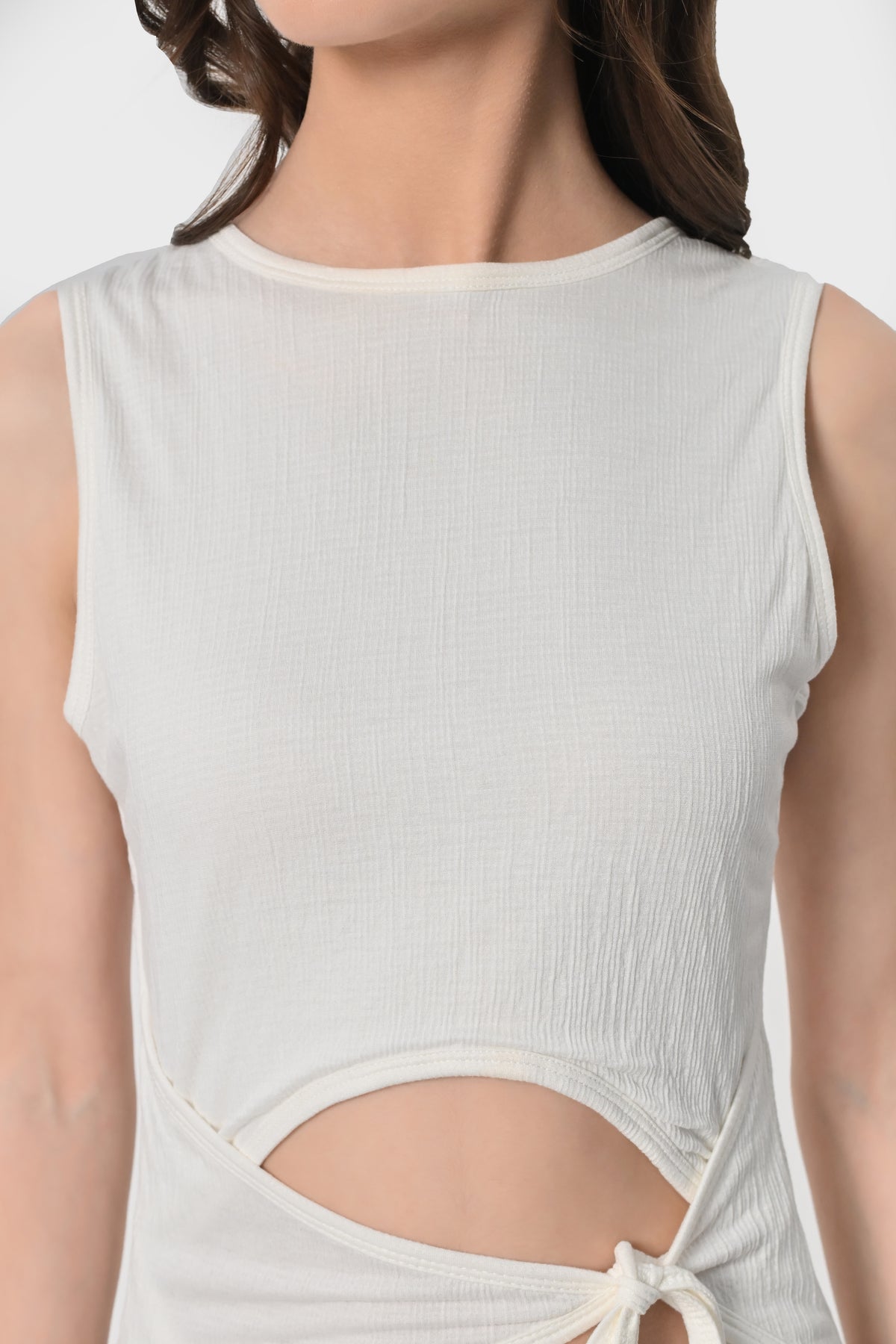 Coconut Cream Bodycon Dress